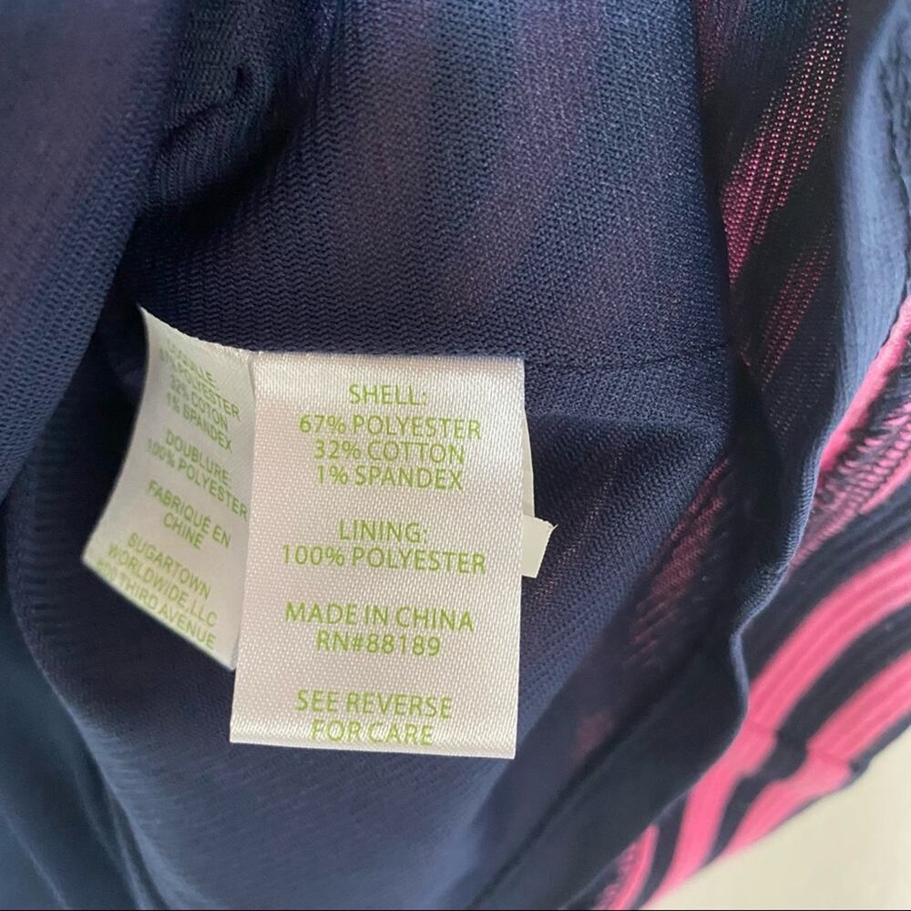 Lilly Pulitzer Brielle Stripe Sleeveless Dress Size XXS - Picture 6 of 9